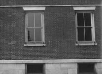 SA0741.56 - Photo of windows on east elevation of Church family dwelling (1830).  Windows originally had small panes.